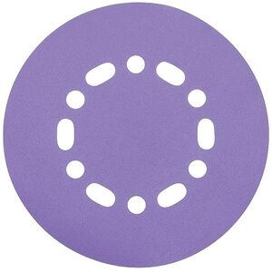 Trend Aluminium Oxide 150mm Random Orbit 120 Grit Abrasive Sanding Disc, AB/150/120A/B, Pack of 50