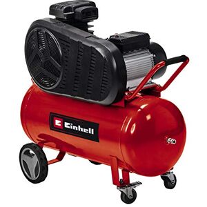 Einhell 90L Belt Driven Air Compressor -10 Bar, 145 PSI, 240V, 3000W Long-Life Motor, Pressure Reducer, V-Belt Drive - TE-AC 430/90/10 Compressed Air Pump For Workshops, 3 Year Warranty