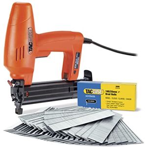 Tacwise 1718 Master Nailer 181ELS Pro, Electric Nail Brad Gun with 5000 Nails, Uses Type 180 (18G) / 15 - 35 mm Nails, Orange