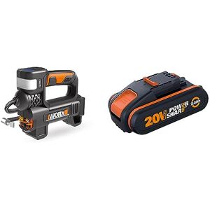 WORX WX092.9 18V (20V MAX) Inflator 4 in 1 Tool - (Tool only) + WORX WA3551.1 18V (20V Max) 2.0Ah Battery Pack