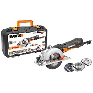 WORX WX439 500W 120mm Black and Orange Worxsaw Compact Circular Saw