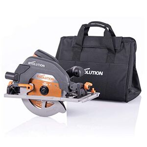 Evolution Power Tools R185CCSX+ Multi-Material Circular Saw, 1600 W, 230 V-Domestic, Orange