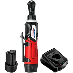 ACDelco ARW1207P G12 Lithium-Ion 12V (10.8V) 1/4 Electric Cordless Ratchet Wrench Set Power Tool Kit Tool Set Includes Battery Pack & Charger