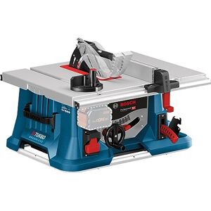 Bosch Professional BITURBO GTS 18V-216 cordless table saw (216 mm saw blade diameter, excluding rechargeable batteries and charger, in cardboard box), Blue, solo