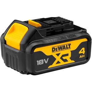 DEWALT DCB182-XJ 18V XR Lithium-Ion Battery, Black/Yellow, 4.0Ah