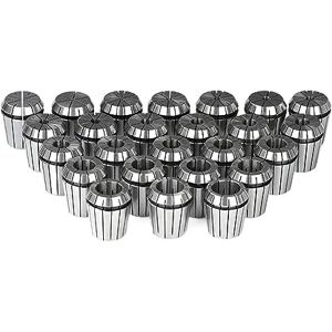 CAREEN 25PCS ER40 ER Collet Chuck Spring Chuck 2-26mm Collet Holder for CNC Lathe Tool Holder (Color : 25pcs AA Standard)