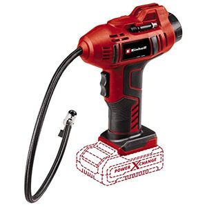 Einhell Power X-Change Cordless Car Tyre Inflator Air Compressor - 18 V, Max. 11 bar, 60cm Compressed Air Hose, Automatic Shut-Off Function - CE-CC 18 Li Solo (Battery Not Included)