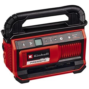 Einhell Power X-Change Hybrid Air Compressor - 3-in-1: High-Pressure Pump (Max. 11 Bar), Low-Pressure Inflator and 25 l/min Deflating - PRESSITO 18/25 Cordless Air Compressor (Battery Not Included)