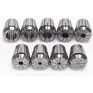 SUCADA ER8 ER11 ER16 ER20 ER25 ER32 ER40 Spring Collet Chuck Accuracy CNC Milling Tool Holder Engraving Machine Spindle Motor (Size : ER40(27PCS))