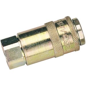 Draper 37830 3/8" Female Thread Pcl Parallel Airflow Coupling