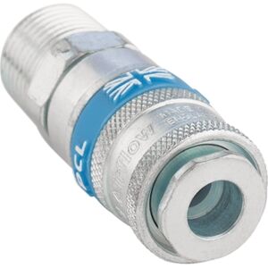 Draper 1/2" Male Thread PCL Tapered Airflow Coupling