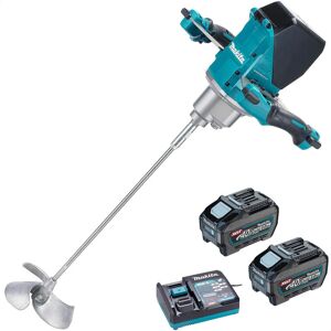 DeWalt Makita UT001G 40v Max XGT Cordless Brushless Mixer 2 x 5ah Li-ion Charger No Case