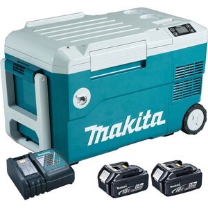 DeWalt Makita DCW180 18v LXT Cordless Drinks Cooler and Warmer Box 2 x 5ah Li-ion Charger No Case