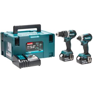 Makita DLX2180TJ 18V Li-Ion Cordless Brushless Twin Kit 2 x BL1850B Batteries