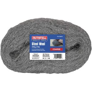 Faithfull FAIASW13 Coarse Steel Wool 450g