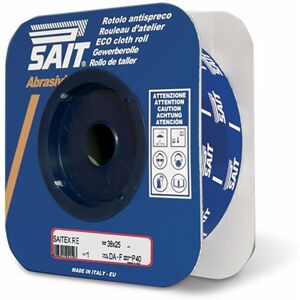 Sait 024119 RE-SAITEX Abrasive Cloth Roll 120G 25mm x 50m