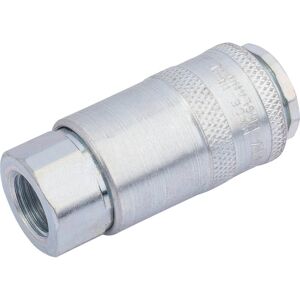 Draper PCL Parallel Airflow Air Line Coupling BSP Female Thread 1/4" BSP Pack of 1