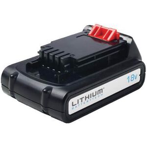 Black and Decker Genuine BL1518 18v Cordless Li-ion Battery 1.5ah 1.5ah