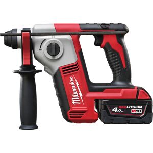 Milwaukee M18 BH 18v Cordless Compact SDS Plus Hammer Drill 2 x 4ah Li-ion Charger Case