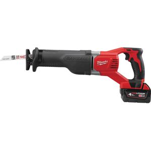 Milwaukee M18 BSX 18v Cordless Sawzall Reciprocating Saw 2 x 4ah Li-ion Charger Case