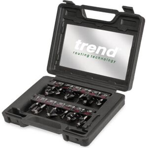 Trend 12 Piece 1/4 Shank Router Cutter Starter Set