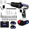 DICN (Cordless Drill Set with 1 Battery) 1V Cordless Power Drill Set,Impact Drill Scr