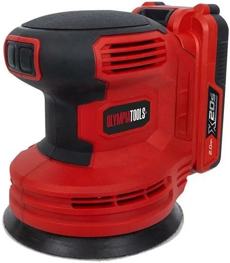 Power Tools 09-960 X20S Random Orbital Sander 20V 1 x 2.0Ah Li-ion OLPX20SRO1 - Olympia