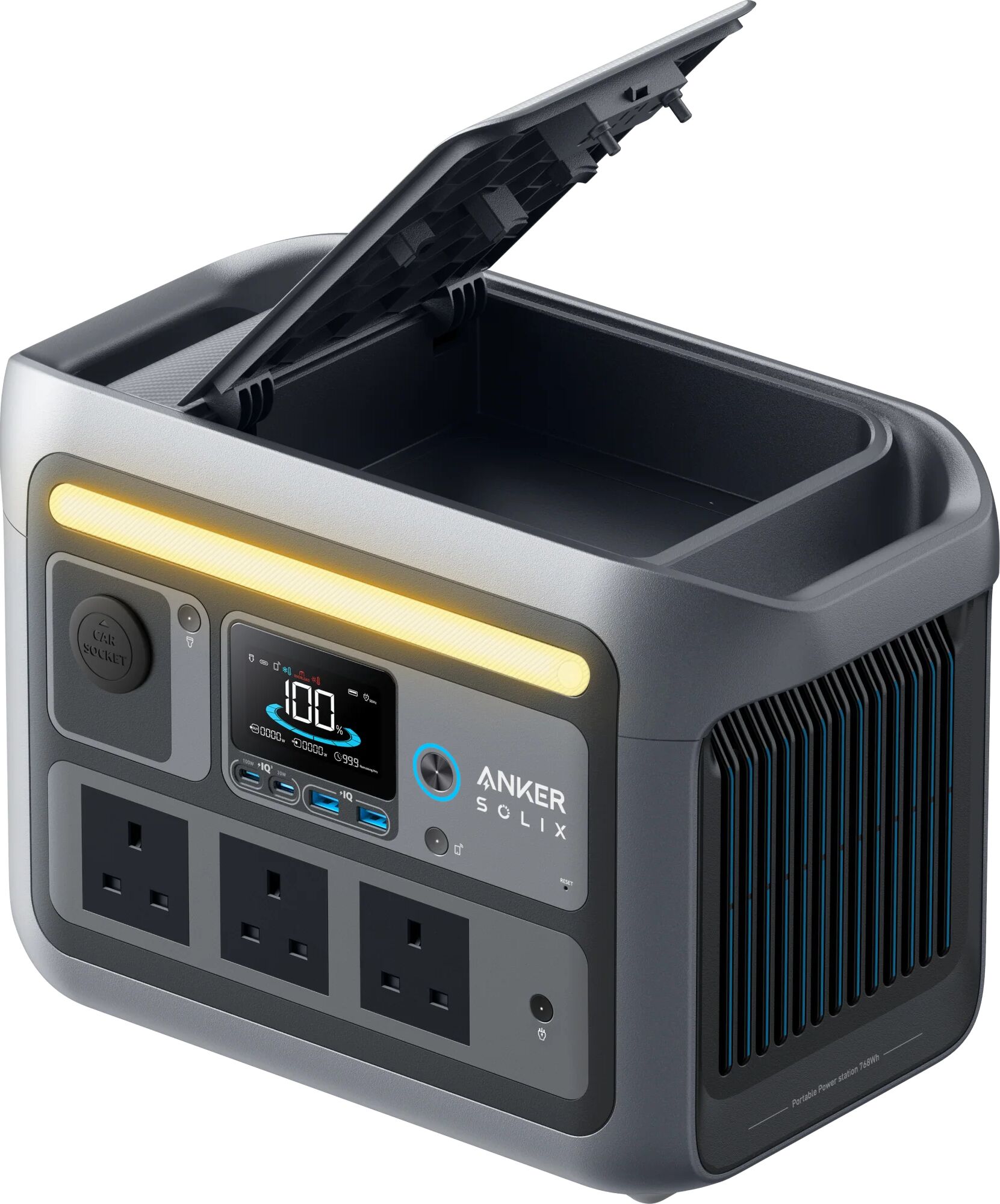 Anker SOLIX C800 Portable Power Station 768Wh   1200W