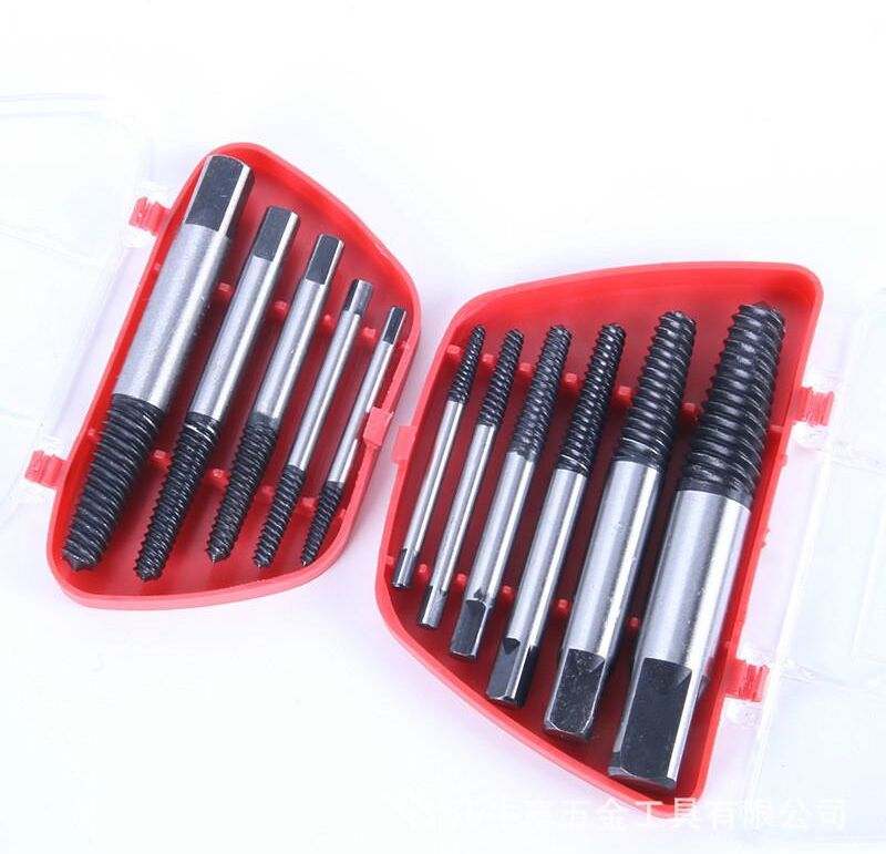 Power tools 5PCS/6PCS Screw Extractor Set Easy Out Drill Bits Guide Broken Screws Bolt Remover