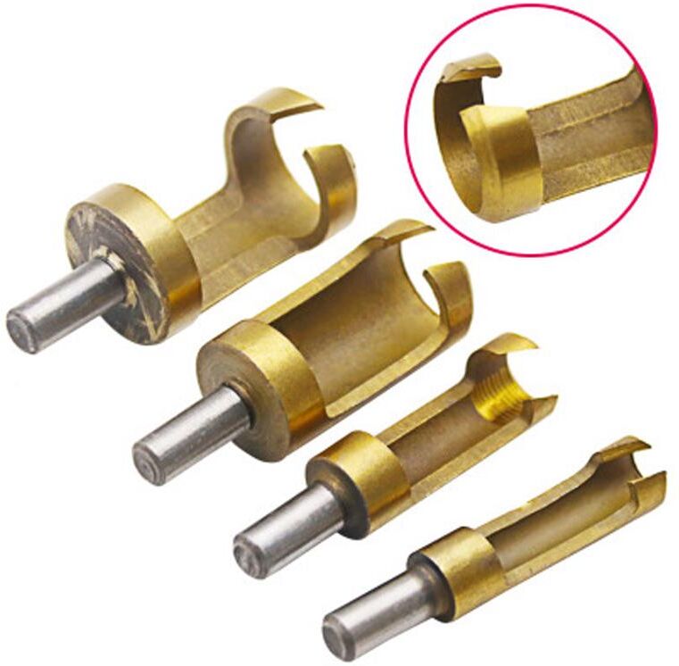 Power tools Cork Drill Set Titanium Coated Plug Cutter Hole Wood Timber Drill Bit 6-16mm Twist Drill