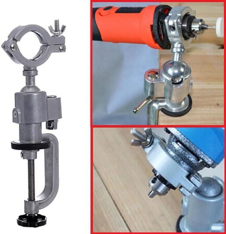 Power tools 360 Degree Rotate Universal Clamp-on Grinder Holder Bench Table Bench Vise Electric Drill Stand