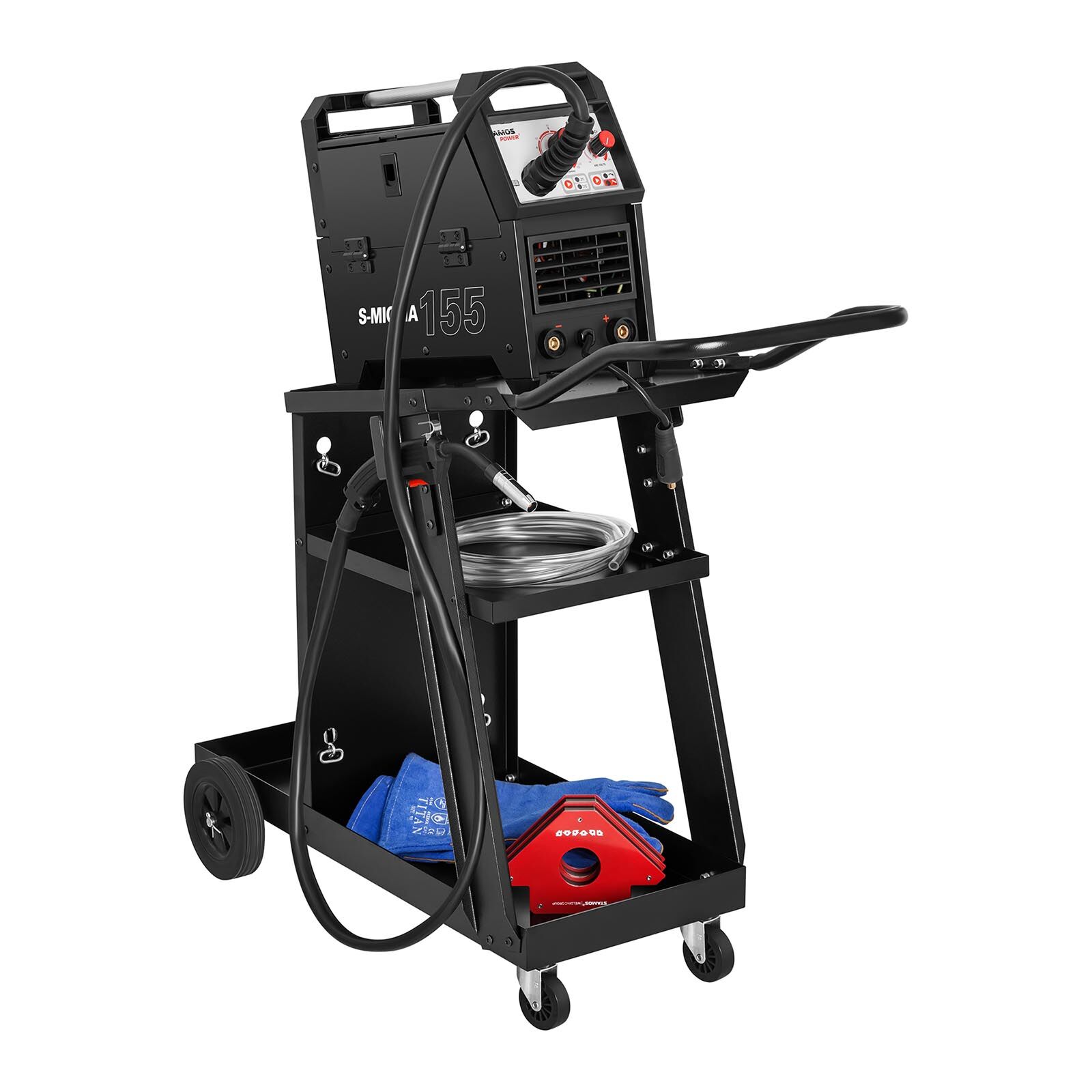 Stamos Welding Group Welding Cart - Angled - 3 Compartments - 75 kg SWG-WC-2