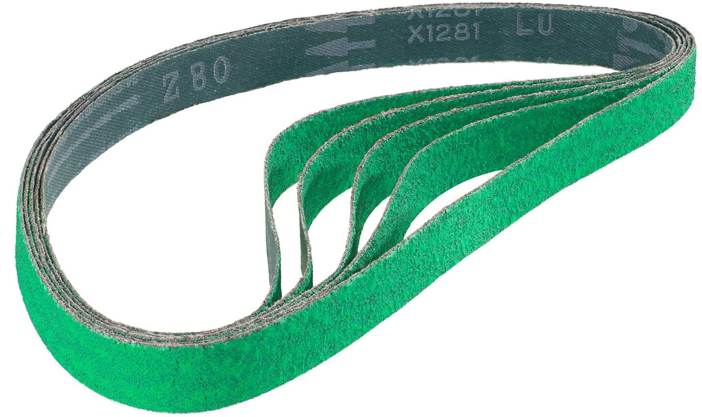 MSW Zirconia sanding belts - 760 x 20 mm - 80 graining MSW-ZBELT-760-20-80