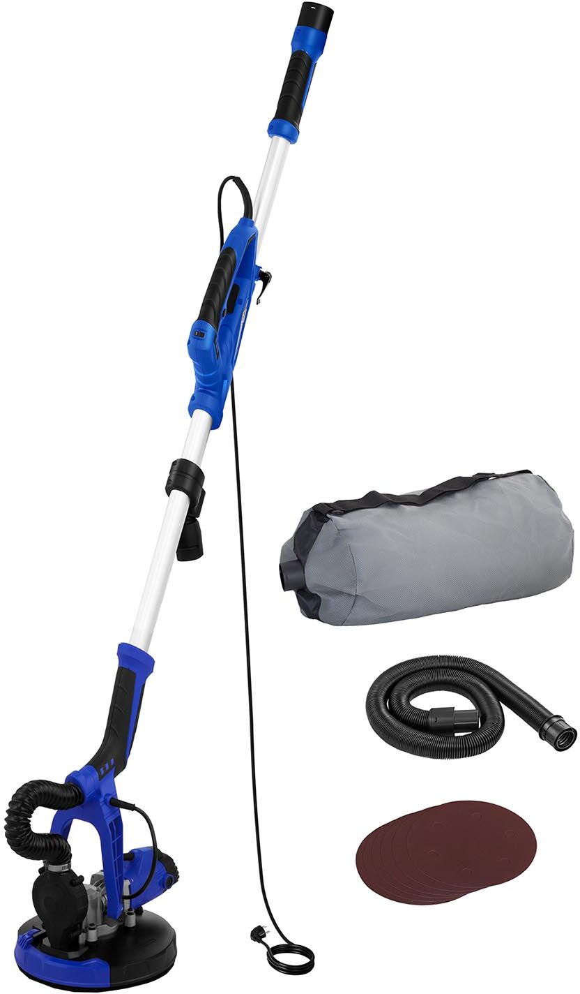 MSW Wall Sanding Machine - 750 W - with LED and Dust Bag MSW-TDW750LB