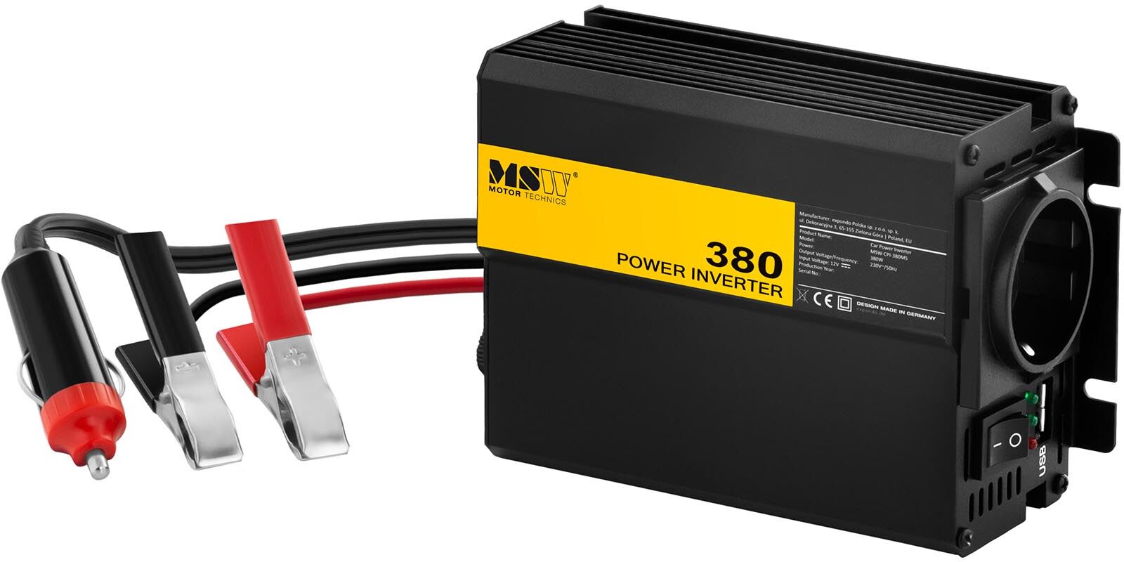 MSW Power inverter - 380 W MSW-CPI380MS