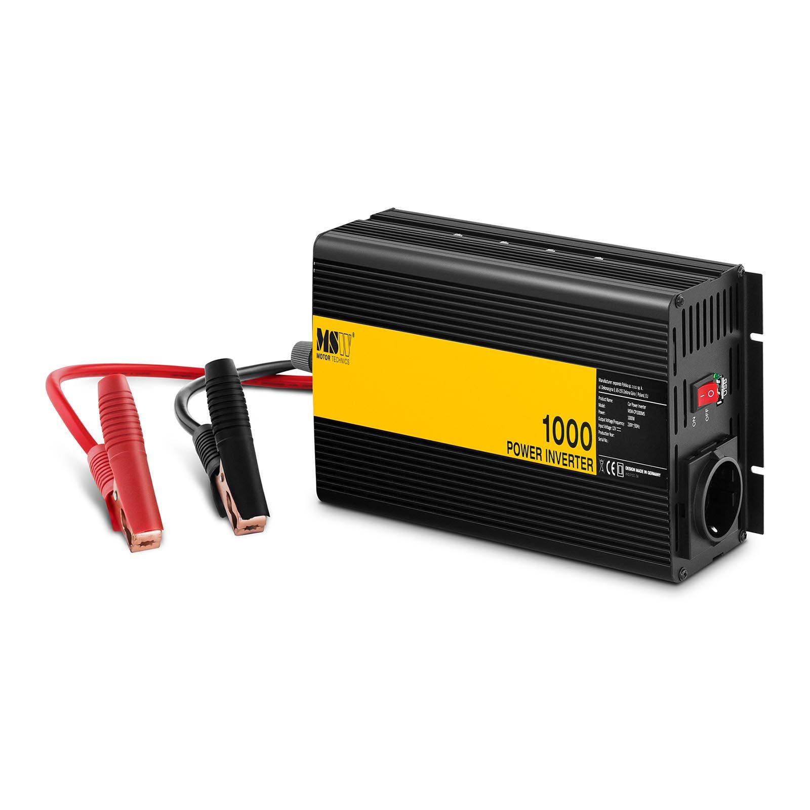 MSW Power inverter - 1000 W MSW-CPI1000MS