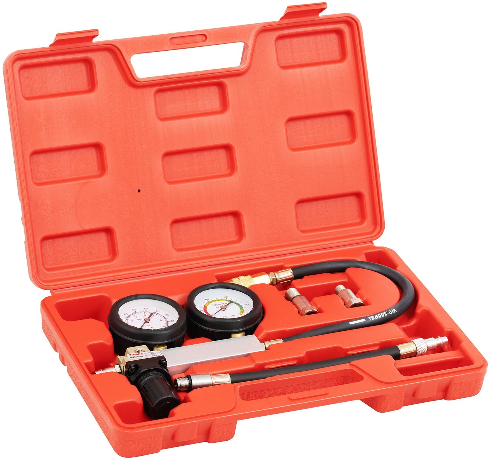 MSW Leak Down Tester - dual pressure gauge - 0-7 bar MSW-CLD-01