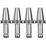 VEVOR 4Pcs CAT40 Tool Holder ER16 Collet Chuck Set length 100mm Chuck Tool Holder Set Mill Holder for CNC Engraving Machine Milling Lathe(4Pcs CAT40 ER16 100mm)