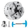 VEVOR KP2-3/4 Lathe Chuck, 4-Jaw 2.75" Diameter, Metal Lathe Chuck Turning Machine Accessories, Self-centering Tool, for Lathe, Precision Machining, Grinding Machines, Milling Machines