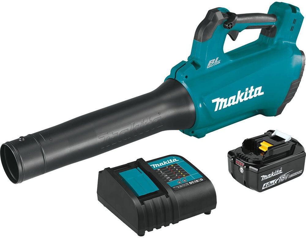 Photos - Mobile Phone Battery Makita XBU03SM1 18V LXT Lithium‑Ion Brushless Cordless Blower Kit  (4.0Ah)