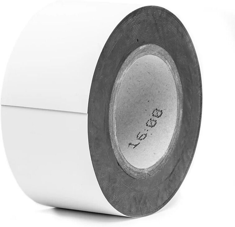 Magnet-Lagerschilder, Rollenware weiß Höhe 70 mm, Rollenlänge 10 m