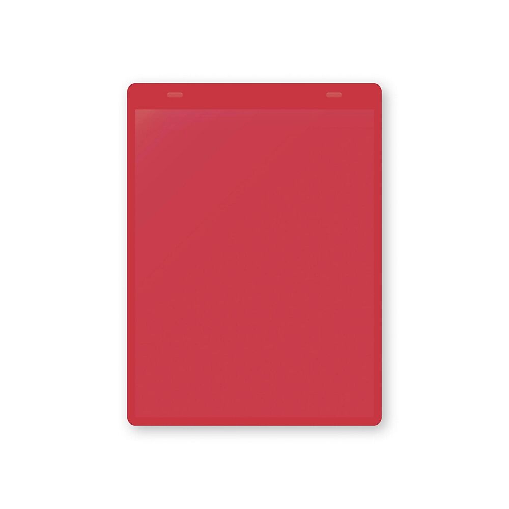 Dokumententaschen, selbstklebend DIN A5 hoch, VE 10 Stk rot