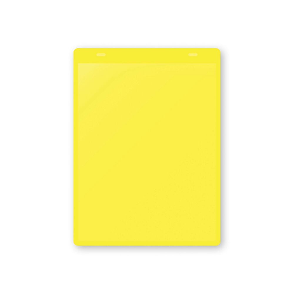 Dokumententaschen mit Aufhängelaschen DIN A5 hoch, VE 10 Stk gelb