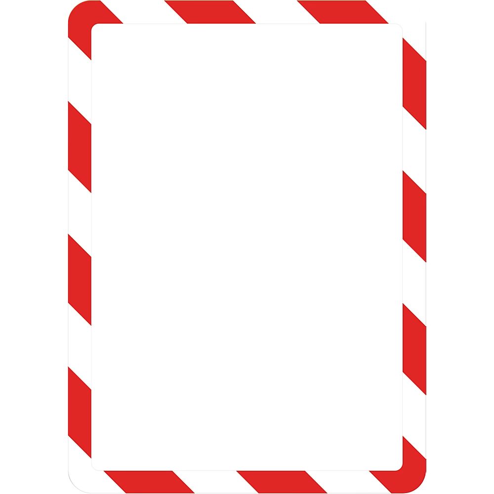 Tarifold Präsentationssichthülle DIN A4 mit magnetischem Verschluss rot / weiß, VE 2 Stk