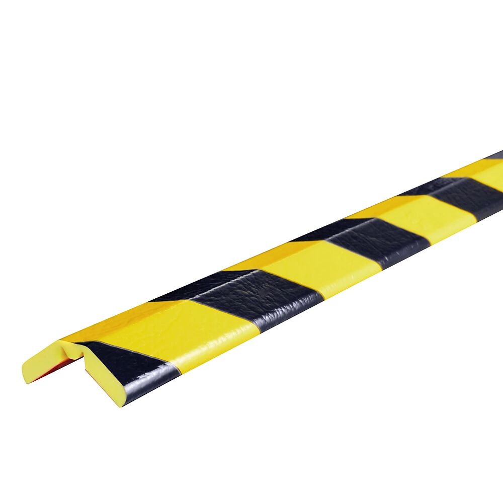SHG Knuffi® Eckenschutz Typ W, 1 Rolle à 5 m schwarz / gelb