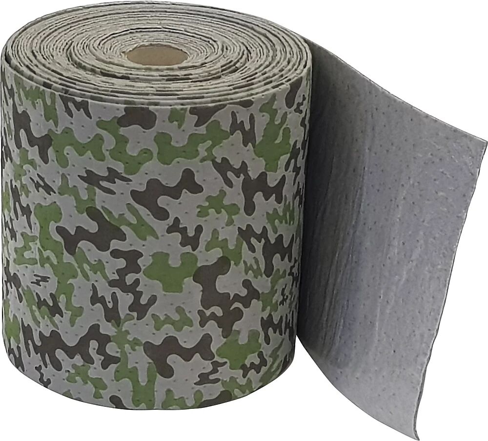 PRO Plus Bindevlies Universal Tuch-Rolle mit Sperrfolie, Camouflage 400 mm x 30 m, VE 2 Stk, ab 5 VE