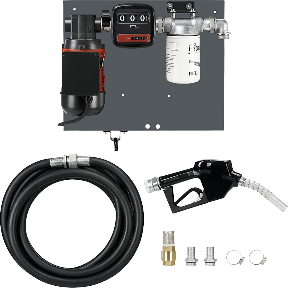 PRESSOL Flügelzellenpumpe für Heizöl / Diesel selbstansaugend, mit integriertem Bypass für Heizöl / Diesel