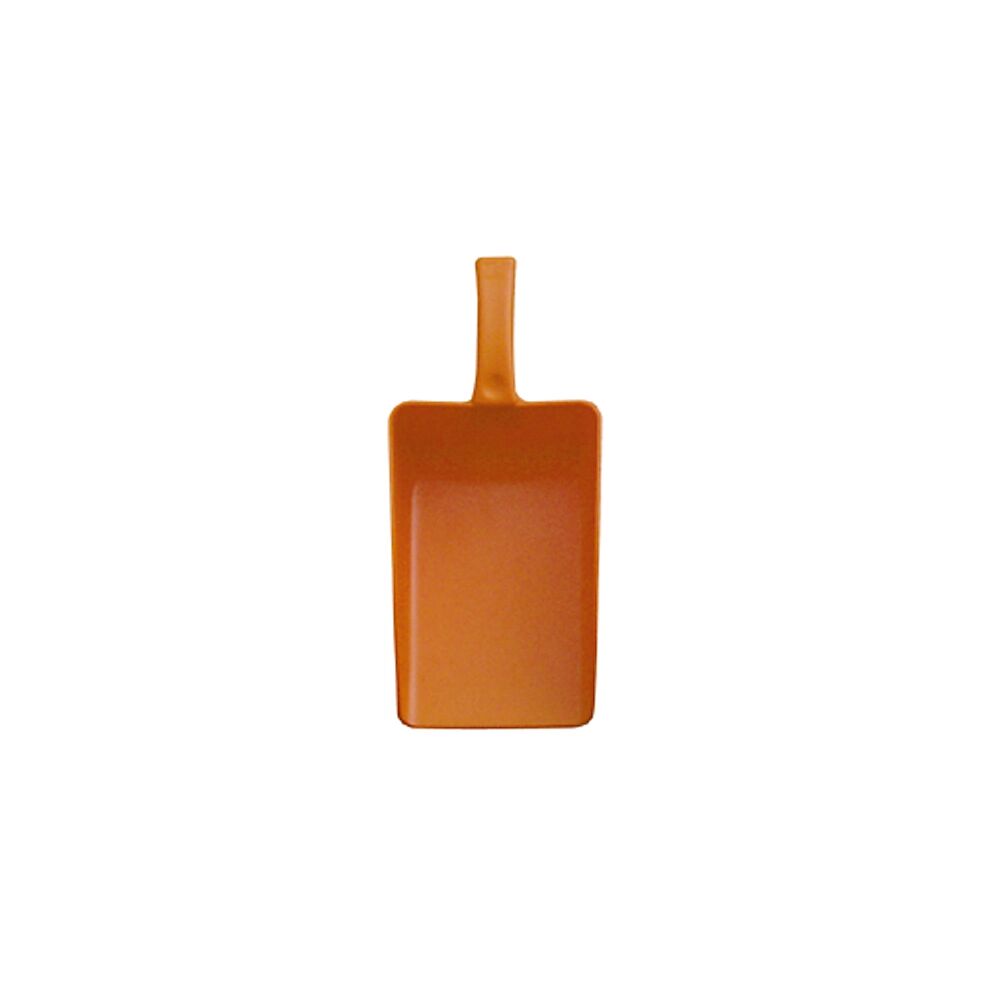 CEMO Universal-Handschaufel aus PP orange, VE 5 Stk Gesamtlänge 360 mm