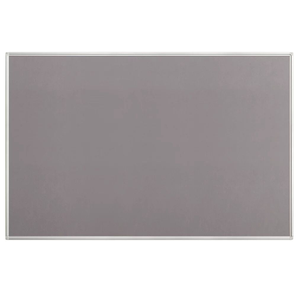 Pinnwand Filz, grau BxH 1500 x 1000 mm