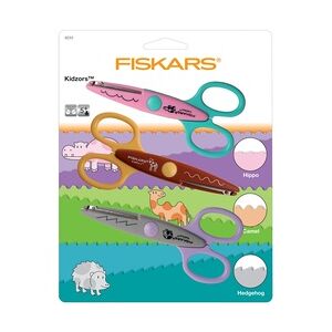 Fiskars Kinder-Dekorscher. Zootiere 3St